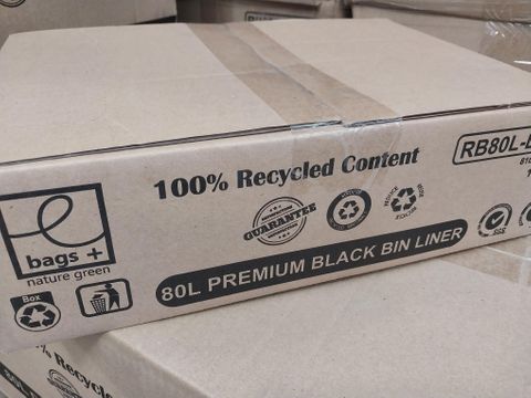 BLACK STAR RUBBISH BAGS 80LT