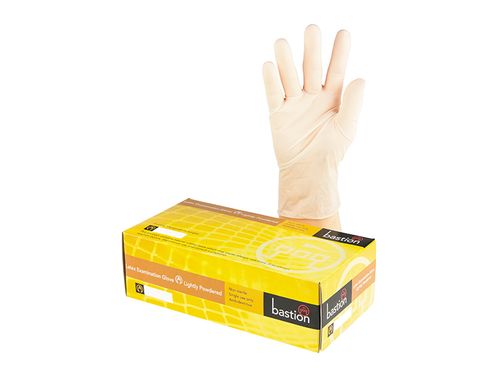 GLOVE LATEX P/FREE (100) LGE