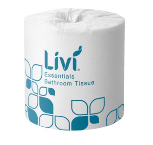 LIVI ESSENTIALS 400 2PLY WRAP TOILET ROLL (48)