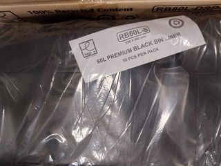 MEDIUM BLACK LINER 60L (50PKx10)