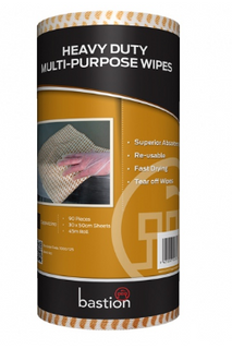 BASTION HD ROLL WIPES (90) BROWN