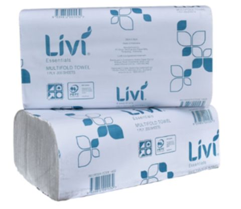 LIVI ESSENTIALS PREMIUM SLIM PAPER TOWELS (4000)