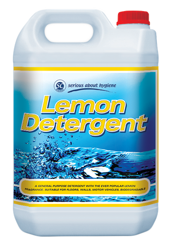 SC LEMON DETERGENT 5LT