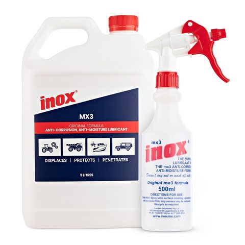 Inox MX3 Lubricant 5 Litre Bottle + Pump