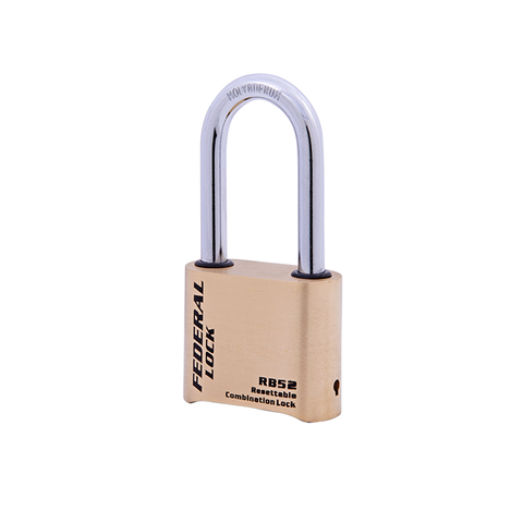 Federal Brass Combination Padlock - 50