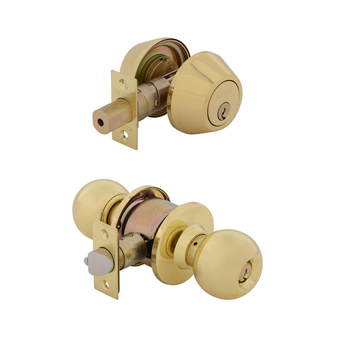 EZSET Bala Double Cylinder Deadbolt PB