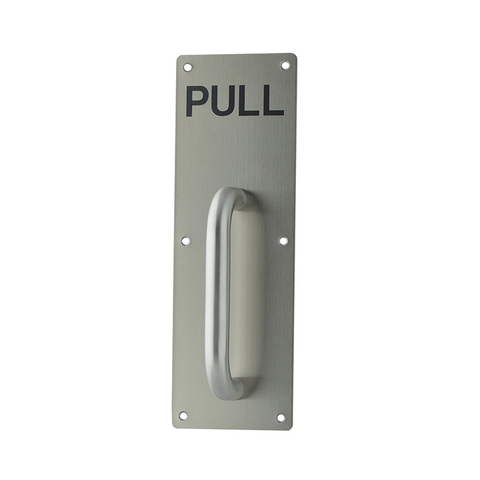 Miles Nelson Pull Plate - Engraved