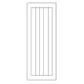 Interior Devon U Groove Door 710mm