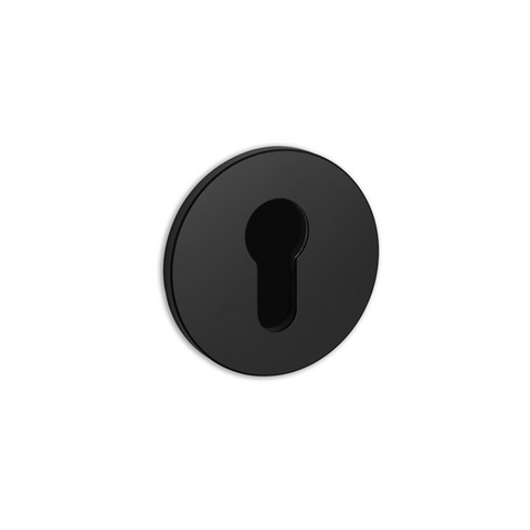 B+P Euro Escutcheon Black