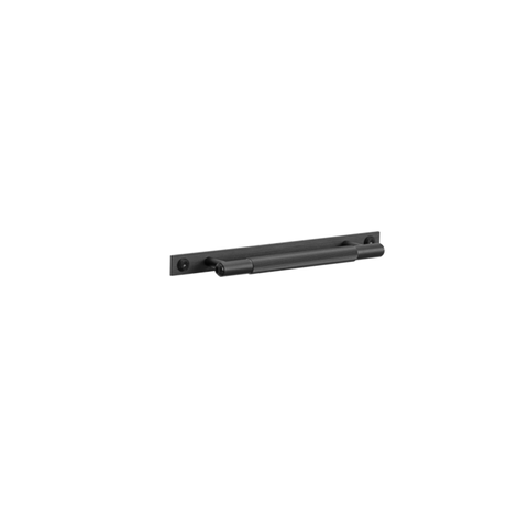 B+P Linear Plate Pull Bar 190 Black