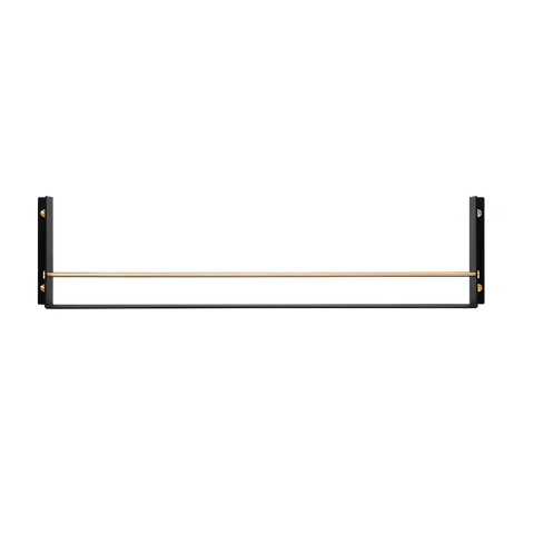 B+P Girder Shelf / Black / Brass