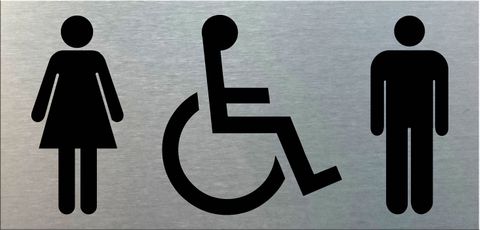 Unisex Disabled Sign