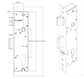 Yale Aria Induro Hinged Door Lock