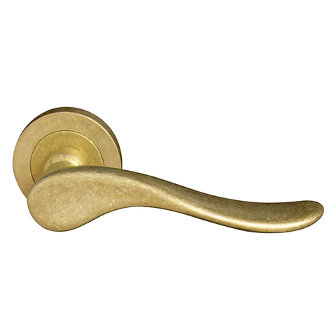 Haven 52mm Round Rose Lever Set RLB