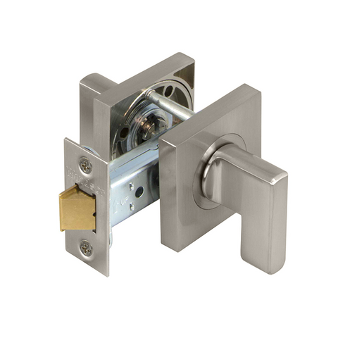 Mini Lever Latch Set - 60mm B/S  Sq.Rose