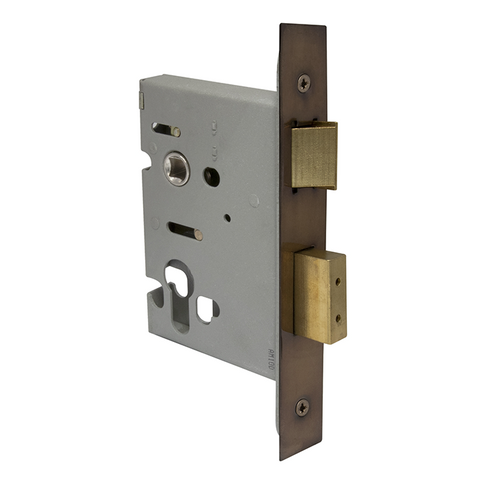 57mm Euro Mortice Lock (78mm case) - AB