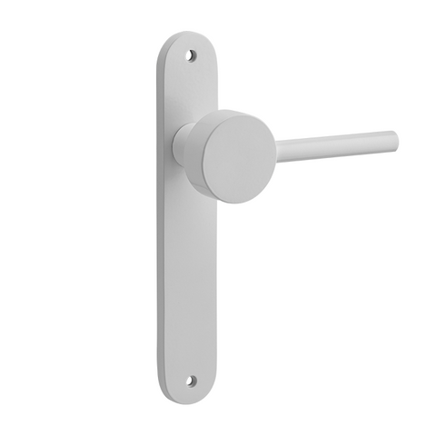 Geppetto Door Lever Oval