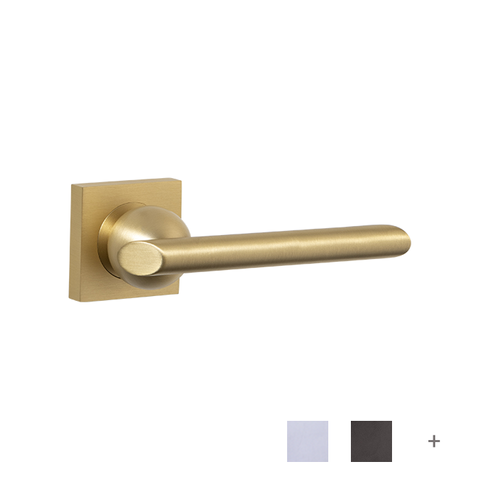 Futurismo Door Lever Round Rose