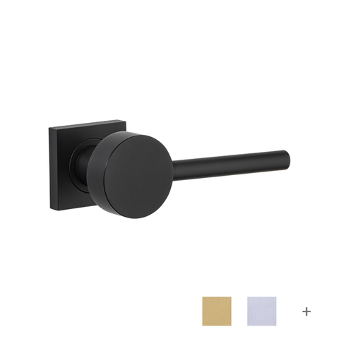 Geppetto Door Lever Square Rose