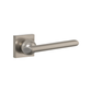 Futurismo Door Lever Square Rose