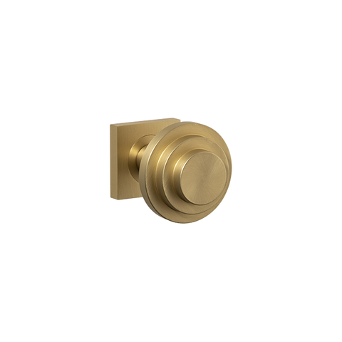 Zzzigurat Door Knob Square Rose