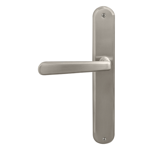 Villa Oval Longplate Dummy Lever - RH BN