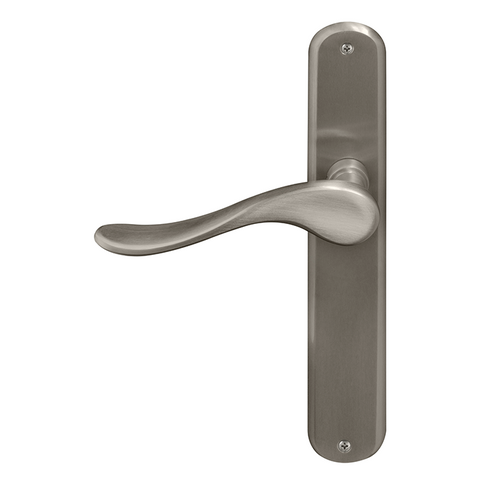 Haven Oval Longplate Dummy Lever RH BN