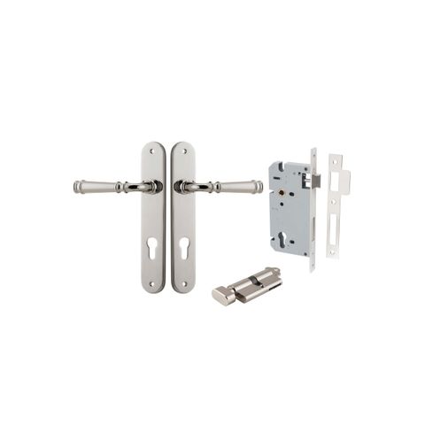 Verona Oval Lever Ent KT PN