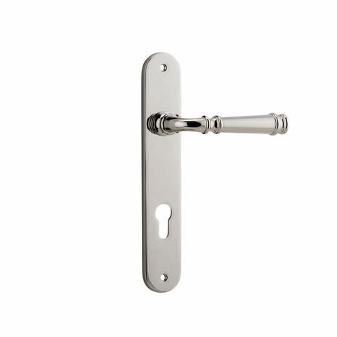 Verona Oval Lever Ent PN