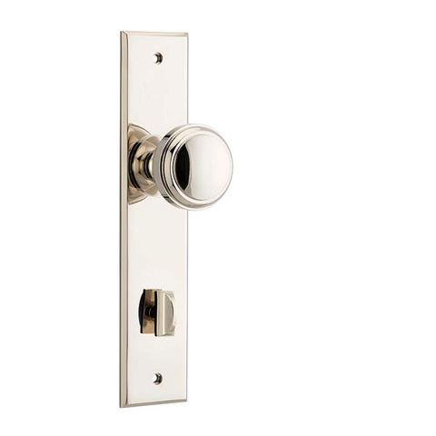 Paddington Chamfered Knob Priv PN