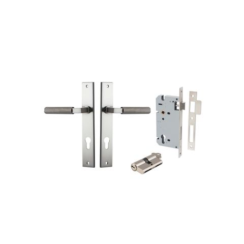 Brunswick Rectangular Lever Ent KK SN