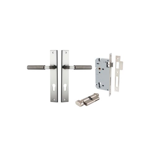 Brunswick Rectangular Lever Ent KT SN