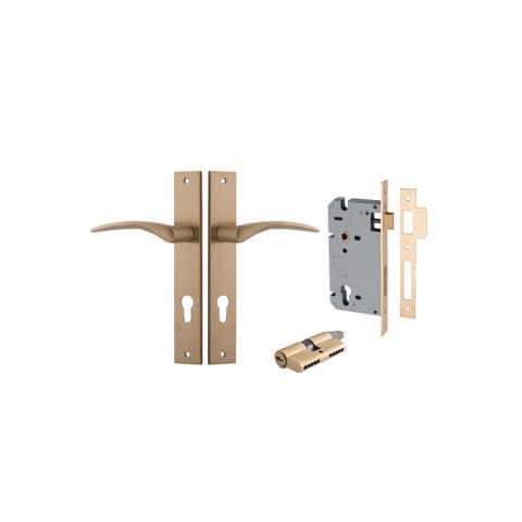 Oxford Rectangular Lever Ent KK BB