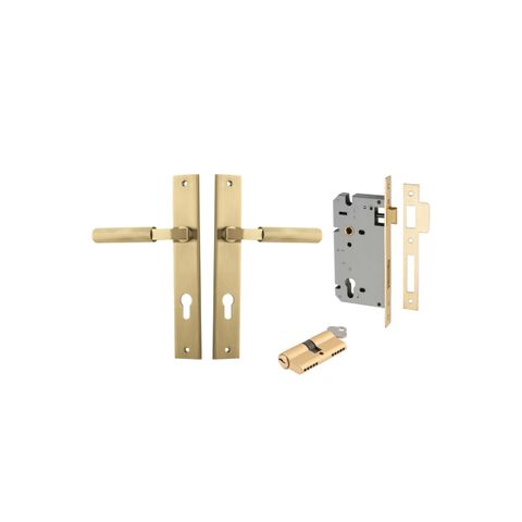 Brunswick Rectangular Lever Ent KK BGP