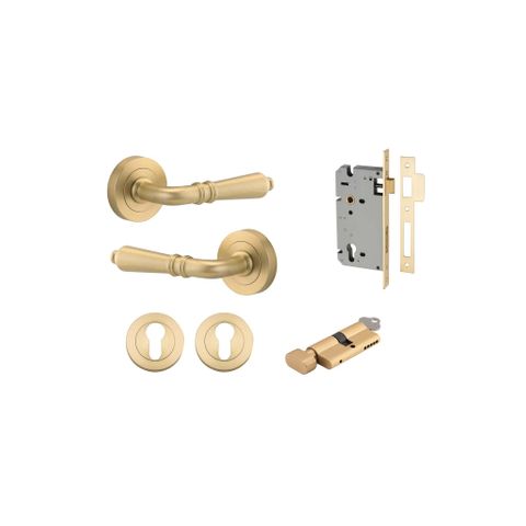 Sarlat Round Rose Lever Ent Kit KT BGP