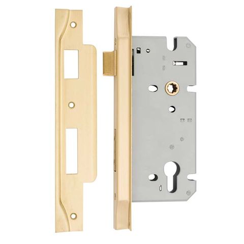 Iver Rebated Mortice Lock 60 BGP