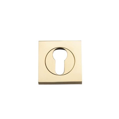 Iver Square Euro Escutcheon PB