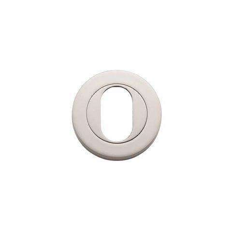 Iver Oval Round Euro Escutcheon SN