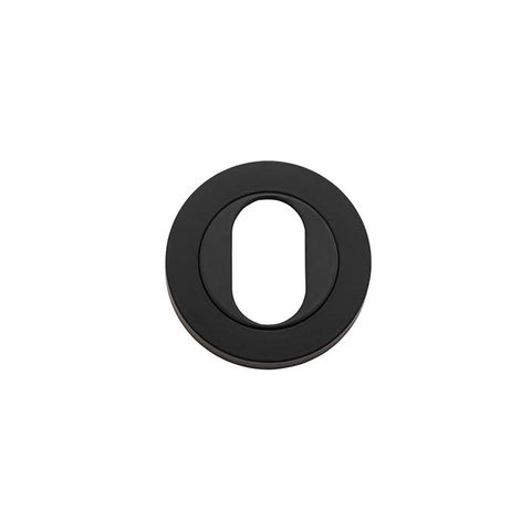 Iver Oval Round Euro Escutcheon MB