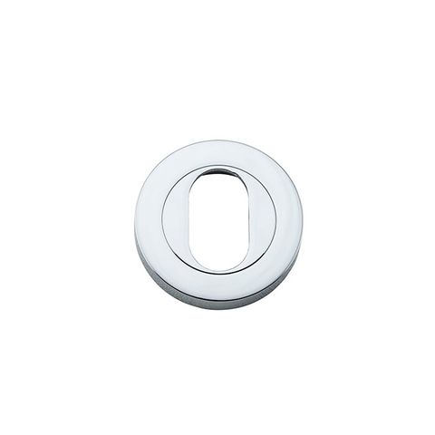 Iver Oval Round Euro Escutcheon PC