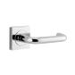 Oslo Return Square Rose Door Lever