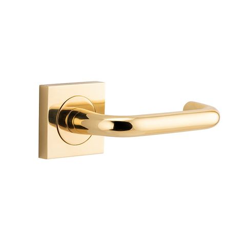 Oslo Return Square Rose Door Lever