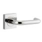 Oslo Return Square Rose Door Lever