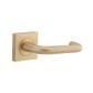 Oslo Return Square Rose Door Lever