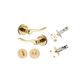 Stirling Round Rose Door Lever