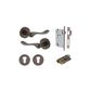 Stirling Round Rose Door Lever