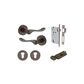 Stirling Round Rose Door Lever