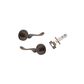 Stirling Round Rose Door Lever