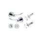 Stirling Round Rose Door Lever