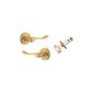 Stirling Round Rose Door Lever
